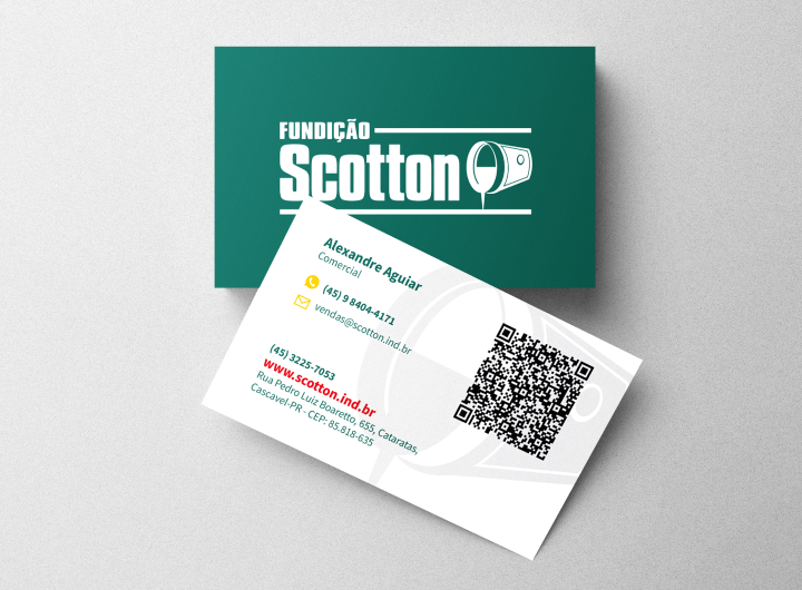 Fundição Scotton - Cartão de Visitas